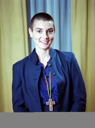 Singer Sinead O'Connor poses in New York, . O'Connor released her first full-length album since "Universal Mother" in 1994. O'Connor says she isn't the firebrand she once was and the songs on her new Atlantic Records CD "Faither and Courage" reflect a new serenity
Sinead O'Connor, New York, USA