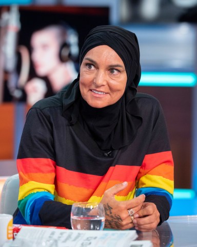 Editorial use only Mandatory Credit: Photo by Ken McKay/ITV/Shutterstock (10415044by) Sinead O'Connor 'Good Morning Britain' TV show, London, UK - 16 Sep 2019