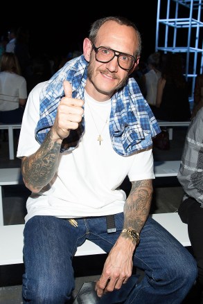 Terry Richardson attends the Alexander Wang collection, during Mercedes-Benz Fashion Week in New York
MBFW Spring 2014 - Alexander Wang, New York, USA - 7 Sep 2012