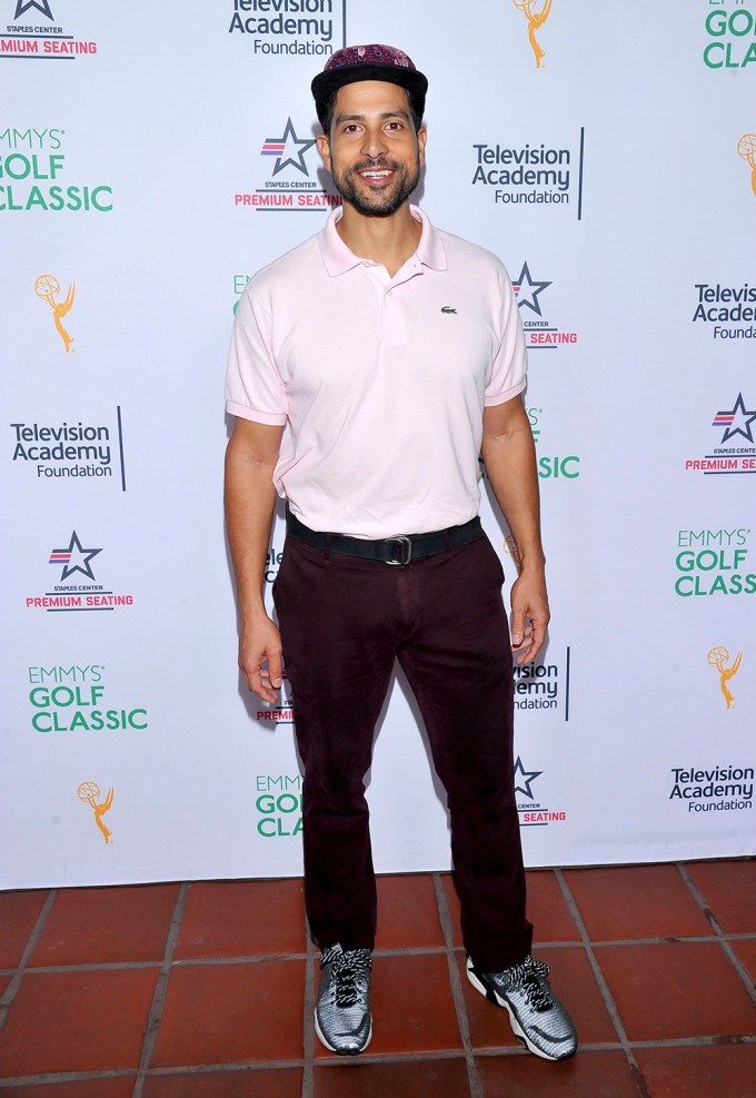 Adam Rodriguez At The Emmys Golf Classic