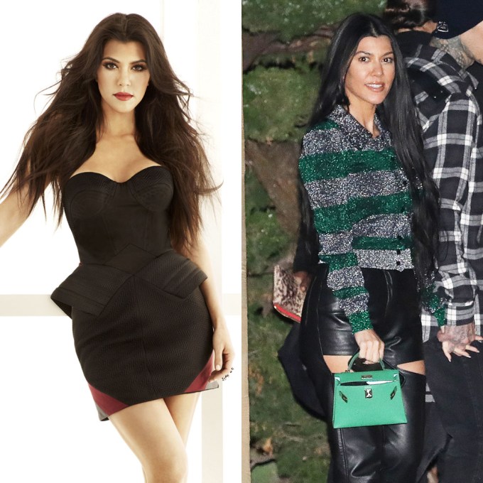 Kourtney Kardashian Then & Now