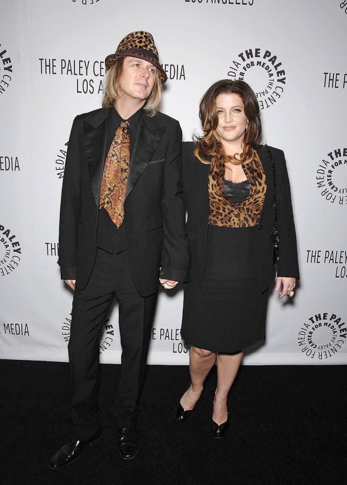 Lisa Marie Presley & Michael Lockwood In 2008
