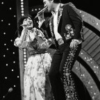 Loretta Lynn and Conway Twitty Performing, Nashville, USA