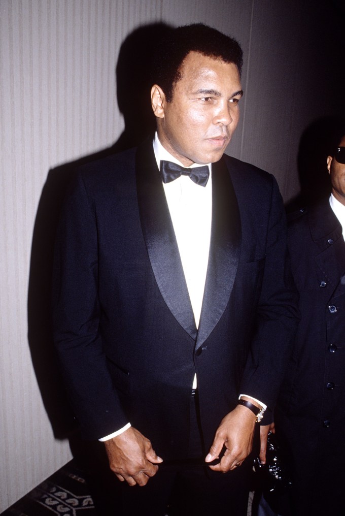 Muhammad Ali attends a Night of 100 Stars in New York in 1990.