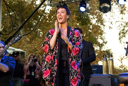 Alanis Morissette is seen at One Love Malibu at King Gillette Ranch, in Calabasas, Calif
One Love Malibu Festival at King Gillette Ranch, Los Angeles, USA - 02 Dec 2018