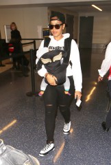 AG_175249 -  - Los Angeles, CA - Angela Simmons totes her newborn son Sutton while departing LAX. Angela looks casual in sunglasses, a backwards hat, a white hoodie, black leggings, and white sneakers.

Pictured: Angela Simmons, Sutton Joseph Tennyson

AKM-GSI 3 MARCH 2017

BYLINE MUST READ: Shotgetter / AKM-GSI

 
Maria Buda
(917) 242-1505
mbuda@akmgsi.com
 
Mark Satter
(317) 691-9592
msatter@akmgsi.com or sales@akmgsi.com