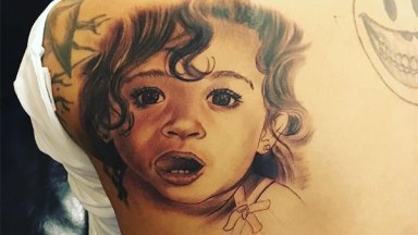 Chris Brown Royalty Tattoo