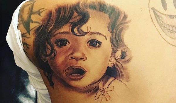 Chris Brown Royalty Tattoo