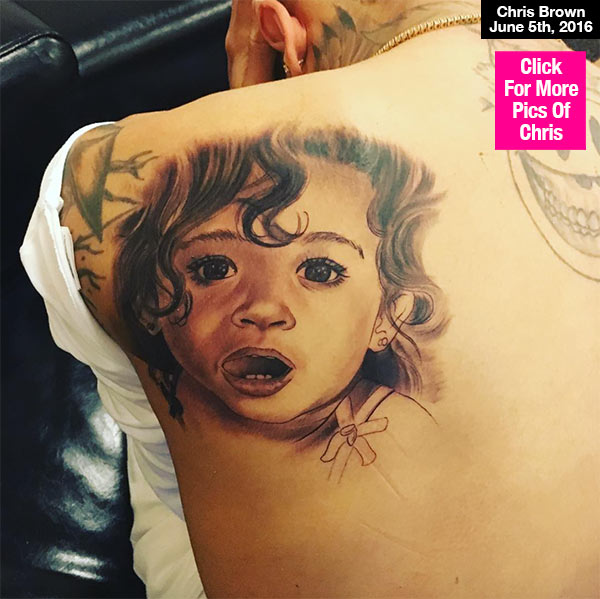 Chris Brown Royalty Tattoo