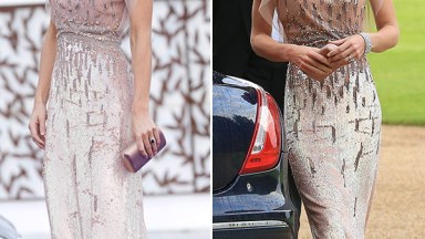 kate middleton recycles jenny packham gown