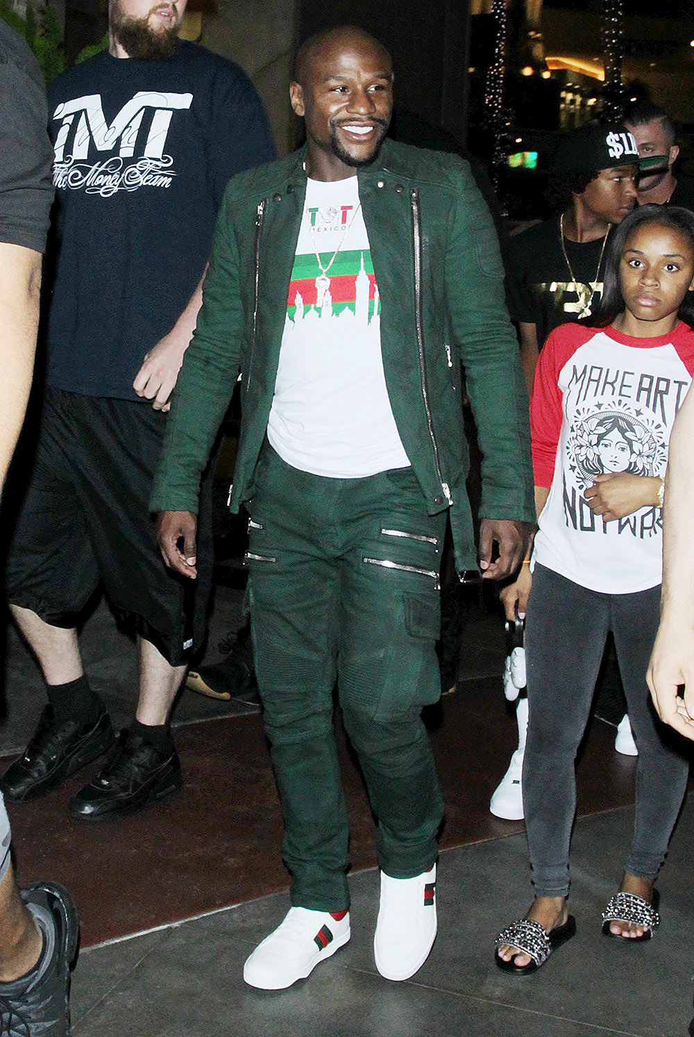 Floyd Mayweather Jr
Celebrities leave Khloe Kardashian's birthday party, Los Angeles, USA - 27 Jun 2016
Celebrities  leaving Khloe Kardashian's birthday party at Dave and Buster's