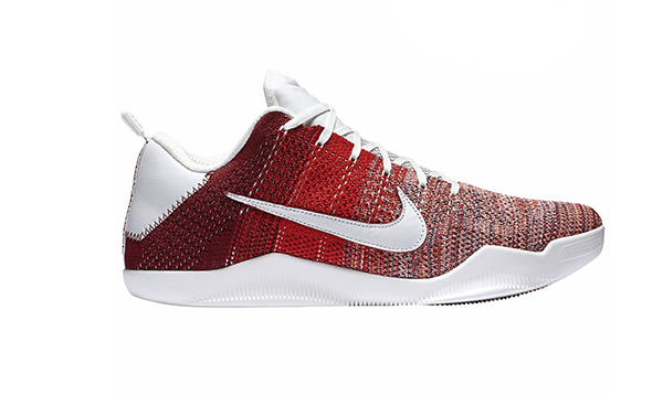 red and white kobe shoes