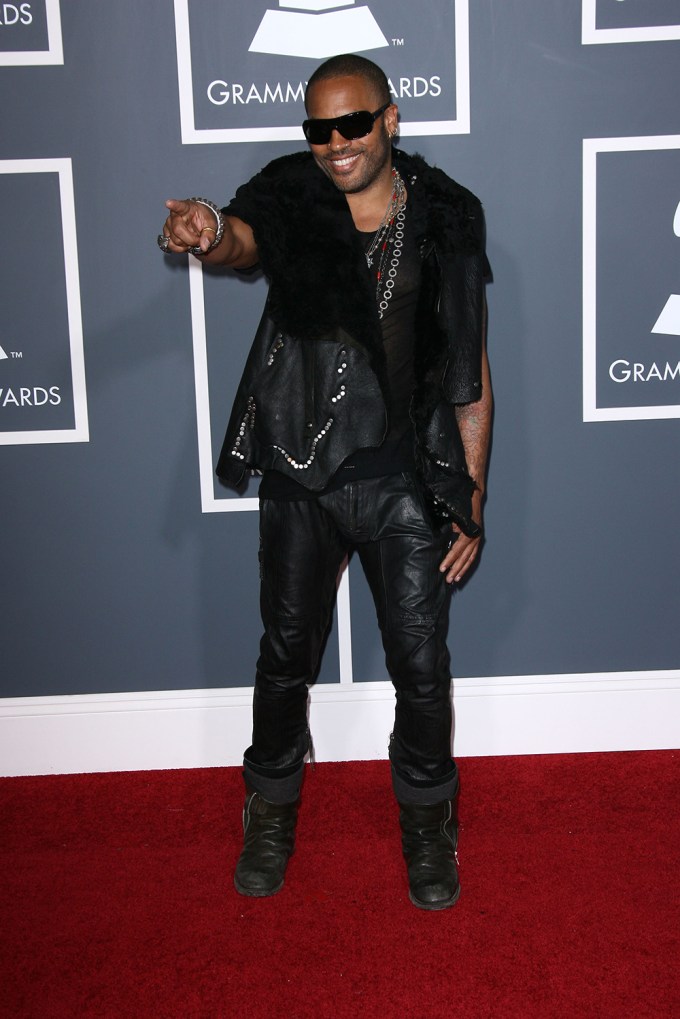 Lenny Kravitz At The 2011 Grammy Awards
