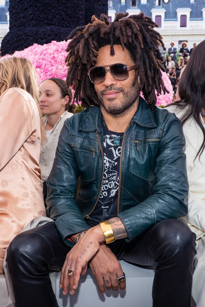Lenny Kravitz At Dior Homme In 2018
