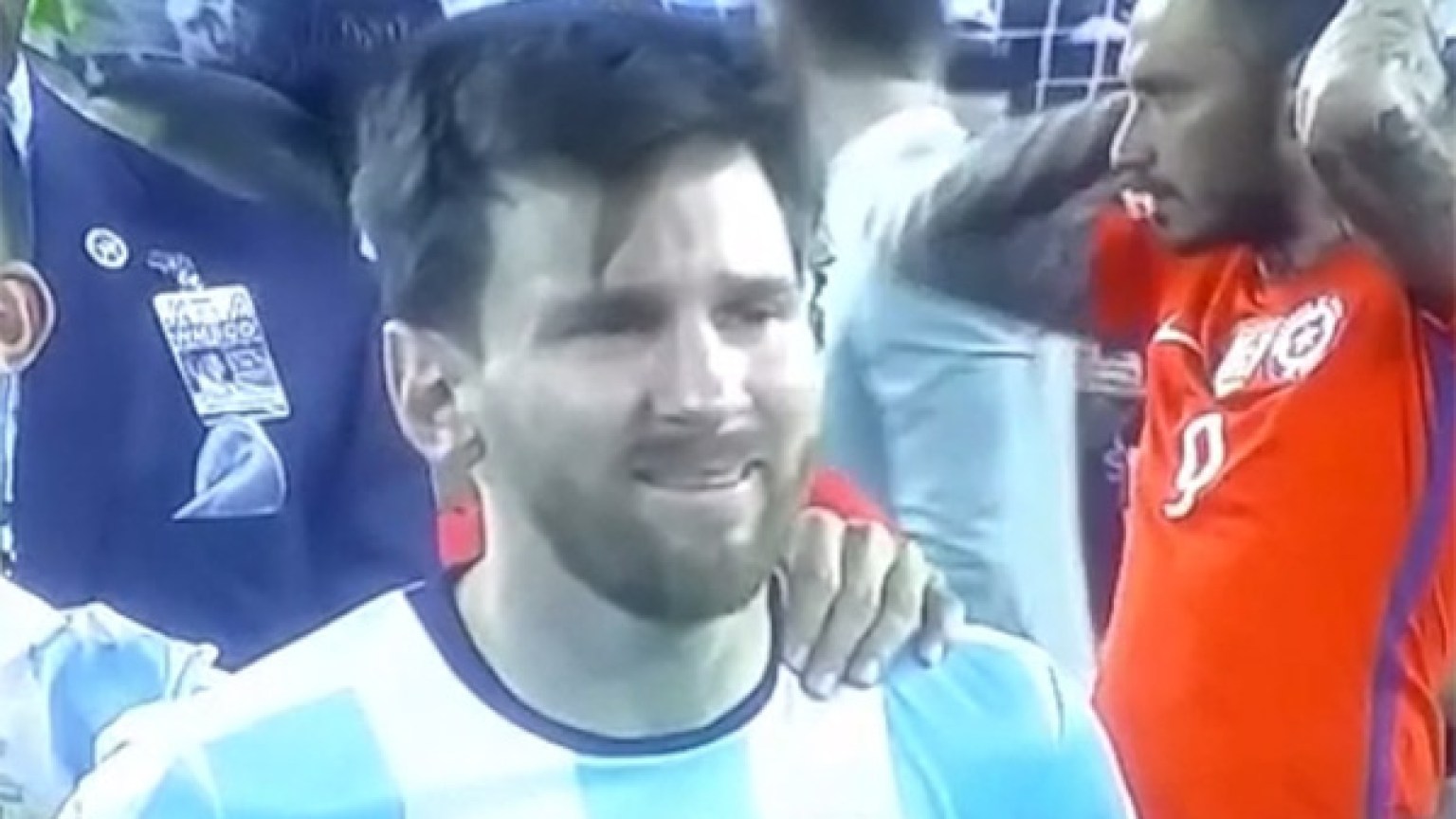 Lionel Messi Becomes Crying Meme After Argentinas Copa America Loss Hollywood Life 9854