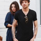 Louis Tomlinson and Danielle Campbell out and about, Los Angeles, America - 20 Feb 2016