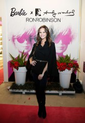 Celebrity Meghan King Edmonds poses at the exclusive Barbie x Andy Warhol launch at Ron Robinson celebrating two pop culture icons on in Santa Monica, Calif
Barbie x Andy Warhol, Santa Monica, USA - 3 Dec 2015