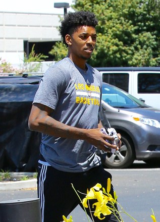 Nick Young spotted out