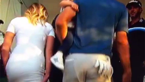 Paulina Gretzky Short Skirt