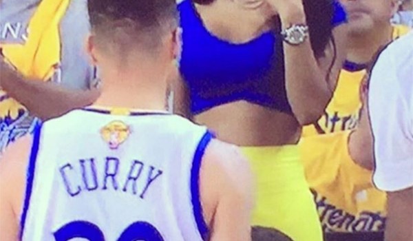 Roni Rose Flirting Stephen Curry