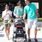 Kourtney Kardashian and  Scott Disick with their son Mason Dash Disick out and about in Malibu, Los Angeles, America - 08 May 2010
