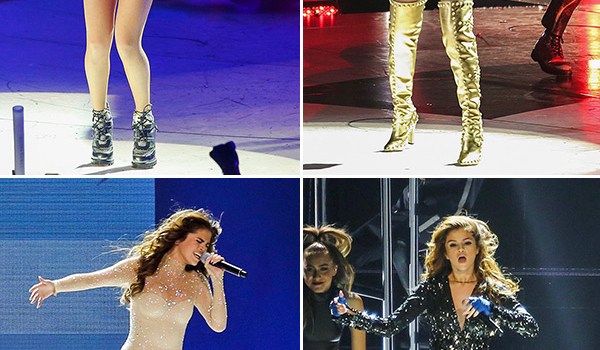 Selena Gomez Sexiest Concert Outfits