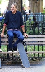 Tony Hawk sits on a park bench while filming an untitled project in Manhattan's Madison Square Park.Pictured: Tony Hawk
Ref: SPL5119172 290919 NON-EXCLUSIVE
Picture by: Joker / SplashNews.comSplash News and Pictures
USA: +1 310-525-5808
London: +44 (0)20 8126 1009
Berlin: +49 175 3764 166
photodesk@splashnews.comWorld Rights