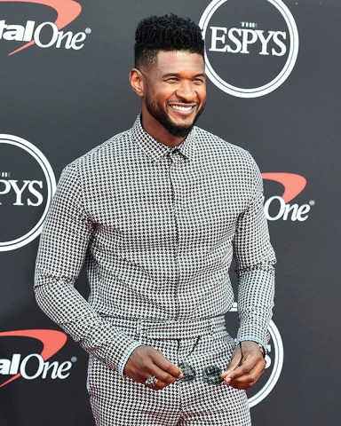Usher arrives at the ESPY Awards, at the Microsoft Theater in Los Angeles
2019 ESPY Awards - Arrivals, Los Angeles, USA - 10 Jul 2019
