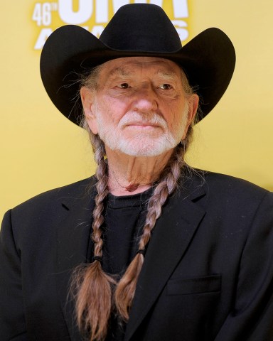 Willie Nelson arrives at the 46th Annual Country Music Awards at the Bridgestone Arena, in Nashville, Tenn
Country Music Awards - Arrivals, Nashville, USA