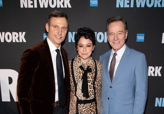 Tony Goldwyn, Tatiana Maslany & Bryan Cranston At The Opening Night Of ‘Network’