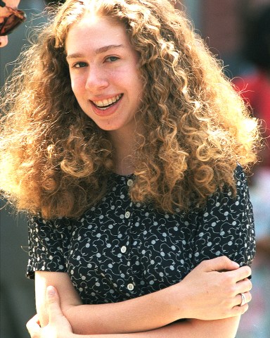 Chelsea Clinton Chelsea Clinton walks outside after attending church services at the Full Gospel AME Zion Church in Temple Hills, Md. Her father, President Clinton, addressed the church congregation where he blamed his crime bill's defeat on "petty political things and superficial divisionsCHELSEA CLINTON, TEMPLE HILLS, USA