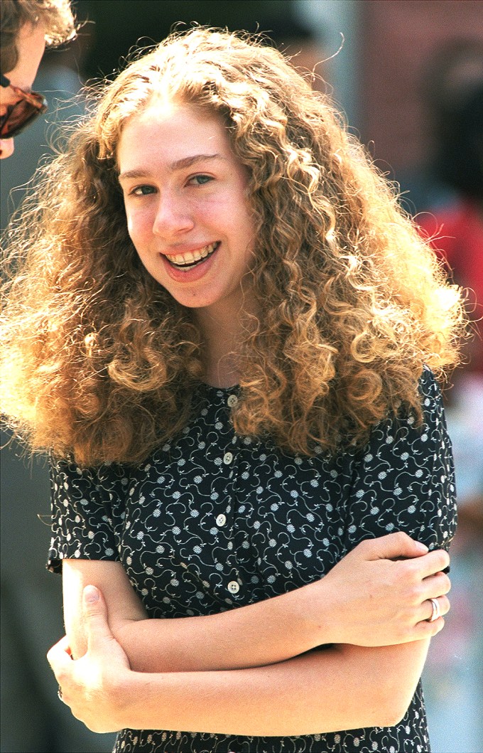 Chelsea Clinton As A Teen
