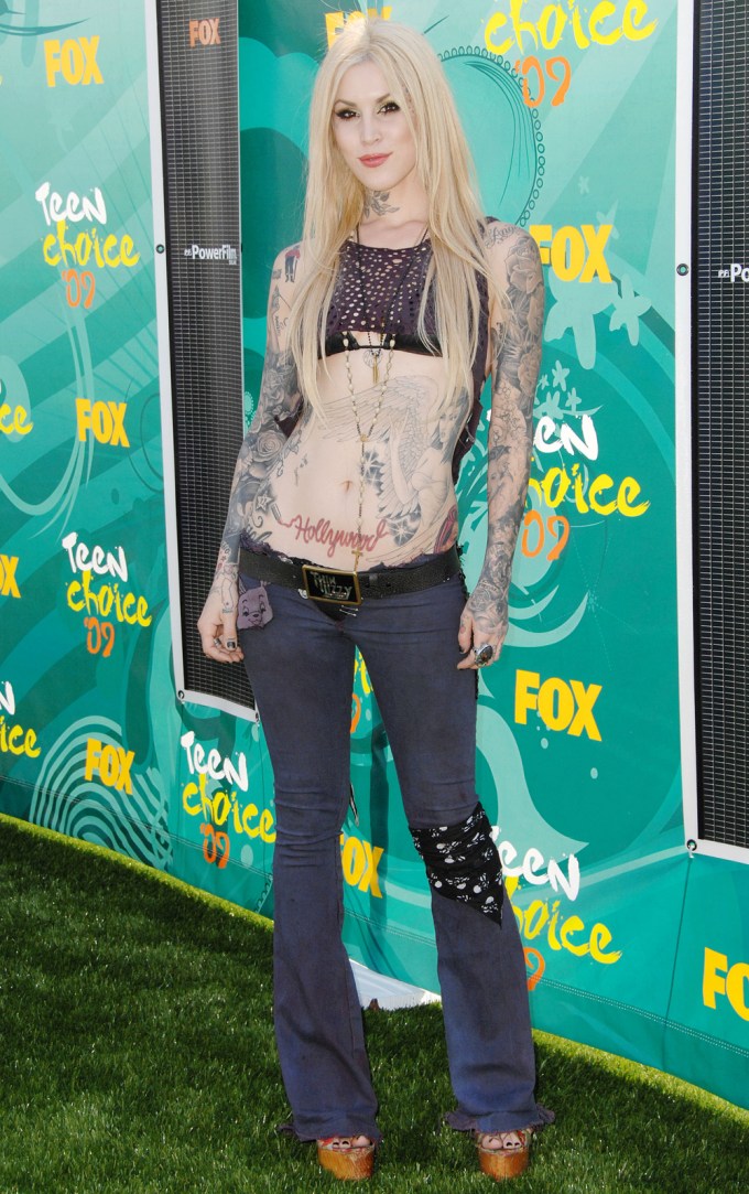 Kat Von D At The 2009 Teen Choice Awards