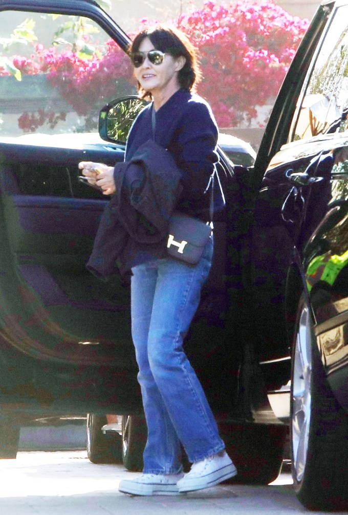 Shannen Doherty out and about in Malibu