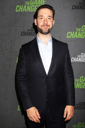 Alexis Ohanian
New York Red Carpet Premiere of Academy Award-Winning Director, Louie Psihoyos' 'The Game Changers', USA - 09 Sep 2019