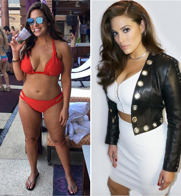 Photos Ashley Graham Slams Haters Who Criticized Her Weight Loss Hollywood Life