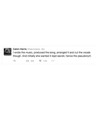 Calvin Harris Disses Taylor Swift Twitter