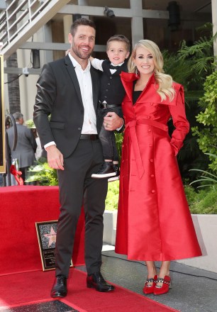 Carrie Underwood, Mike Fisher
Carrie Underwood honored with Star on the Hollywood Walk of Fame, Los Angeles, USA - 20 Sep 2018