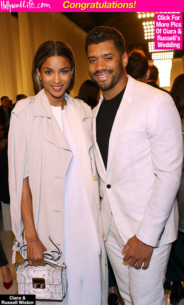 Ciara & Russell Wilson Married: Couple Holds Surprise ...