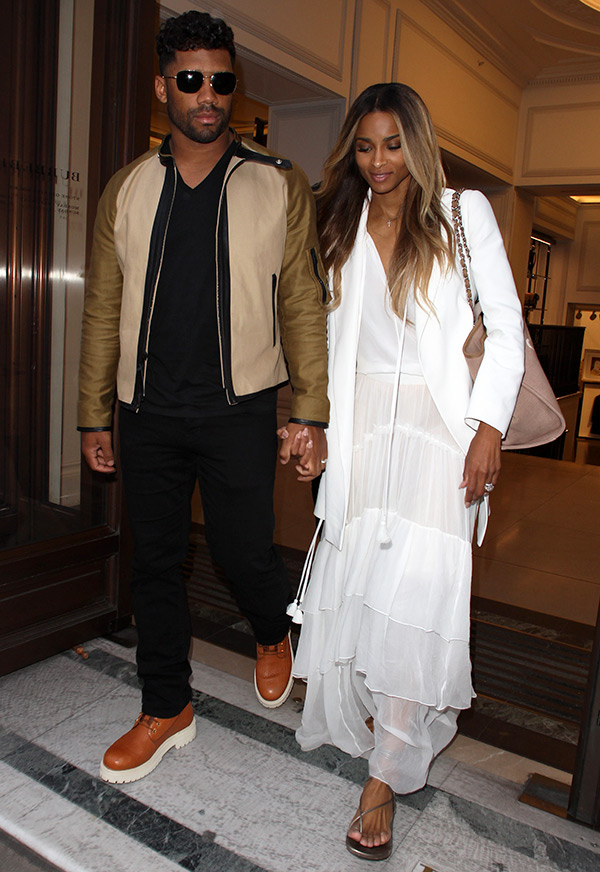 [PIC] Russell Wilson & Ciara Wedding Rings See Photo Of