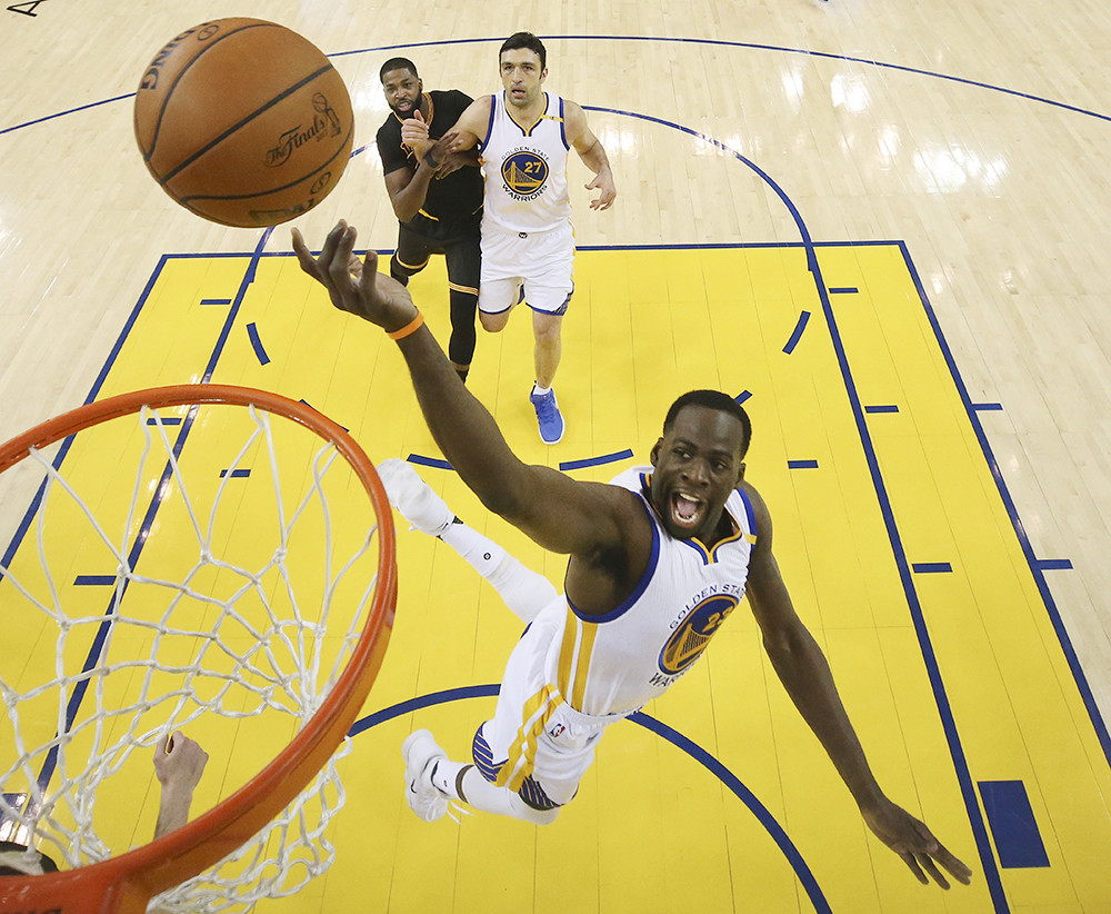 Cleveland Cavaliers at Golden State Warriors, Oakland, USA - 12 Jun 2017