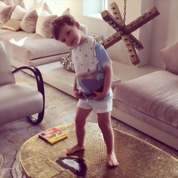 ivanka-trump-cut-son-dances-on-table-ftr