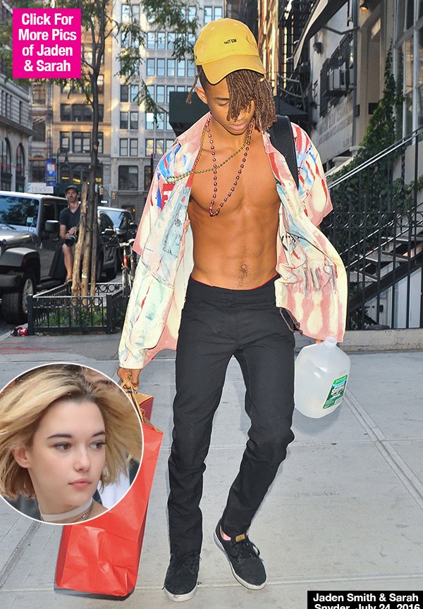 [pics] Jaden Smith’s Abs Flaunts Six Pack At Panorama With His Girlfriend Hollywood Life