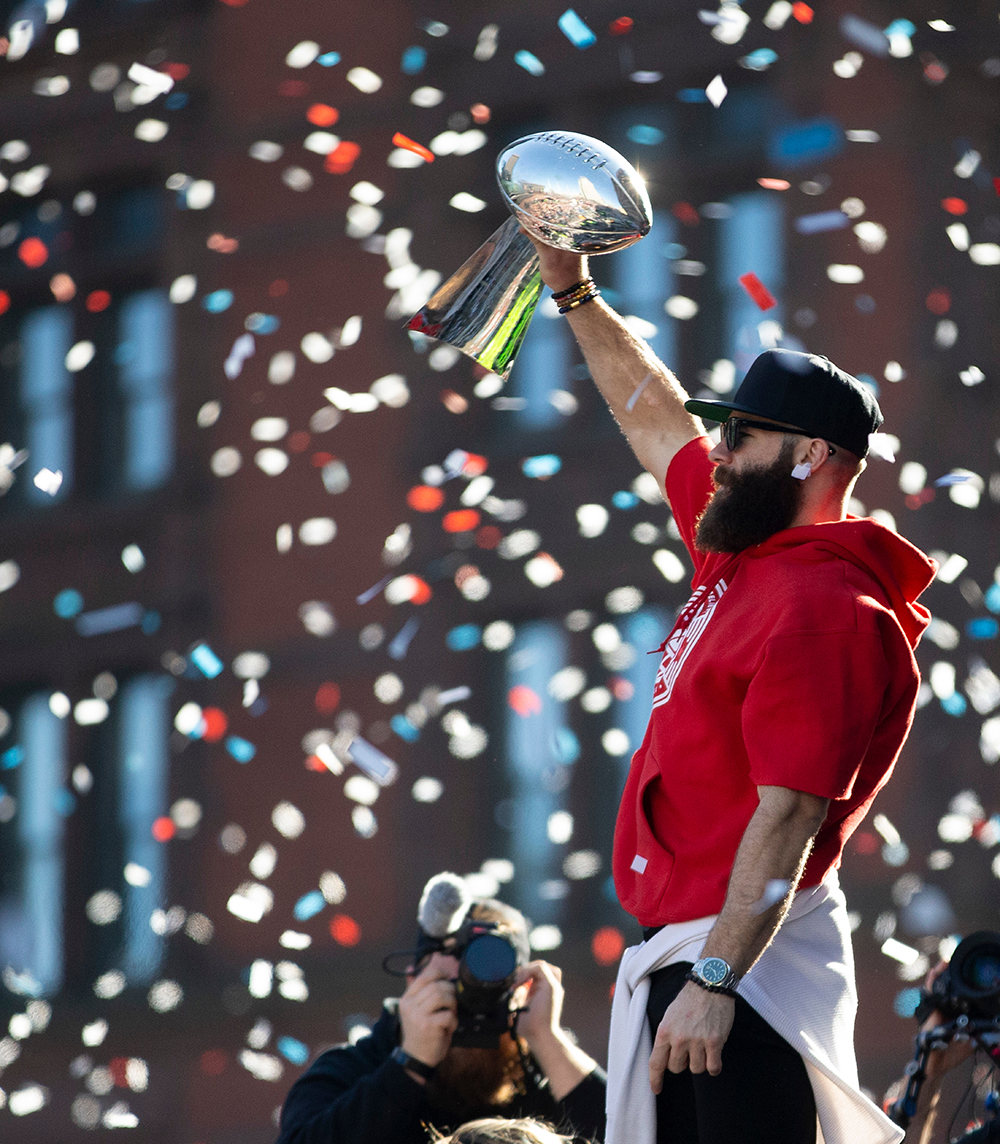 New England Patriots Super Bowl Championship Parade, Boston, USA - 05 Feb 2019