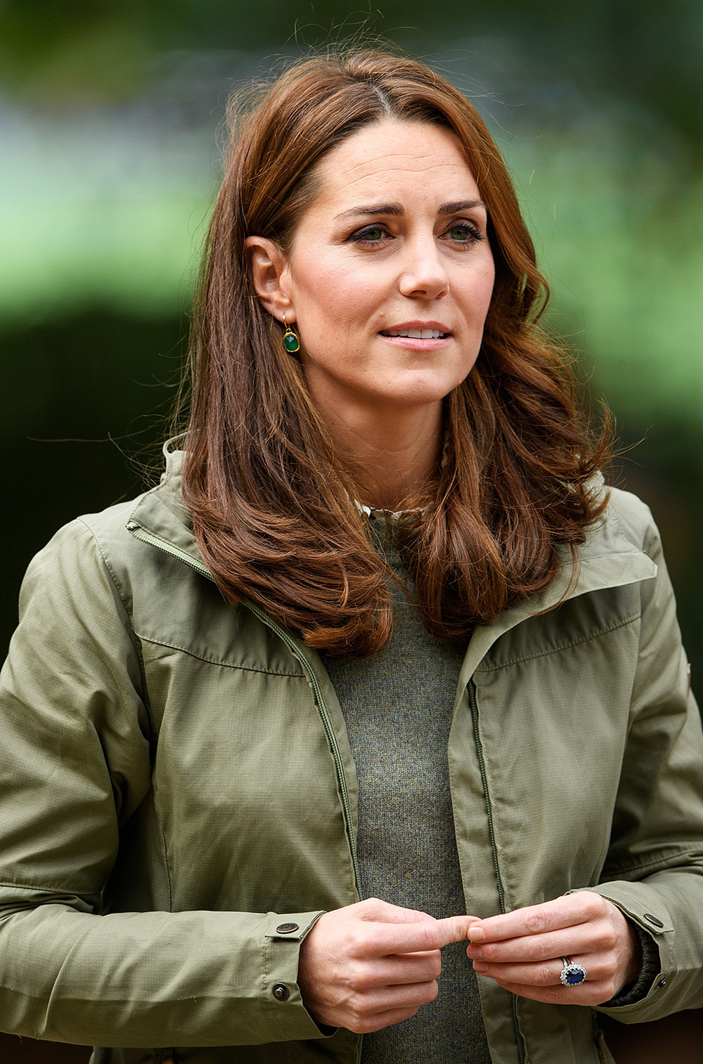 Catherine Duchess of Cambridge
Catherine Duchess of Cambridge visits Sayers Croft Forest School, Paddington Recreation Ground, London, UK - 02 Oct 2018
Catherine Duchess of Cambridge visits the Sayers Croft Forest School and Wildlife Garden at Paddington Recreation Ground. Last year, the Sayers Croft Forest School had over 5,500 visits by schoolchildren from across
Westminster and neighbouring boroughs, giving inner city children a unique opportunity to learn about and engage with the natural world. Her Royal Highness will see first-hand the
positive impact that the Forest School has on children's emotional and physical wellbeing as she is shown the wildlife garden and meets children involved in exploratory and investigative
outdoor activities.