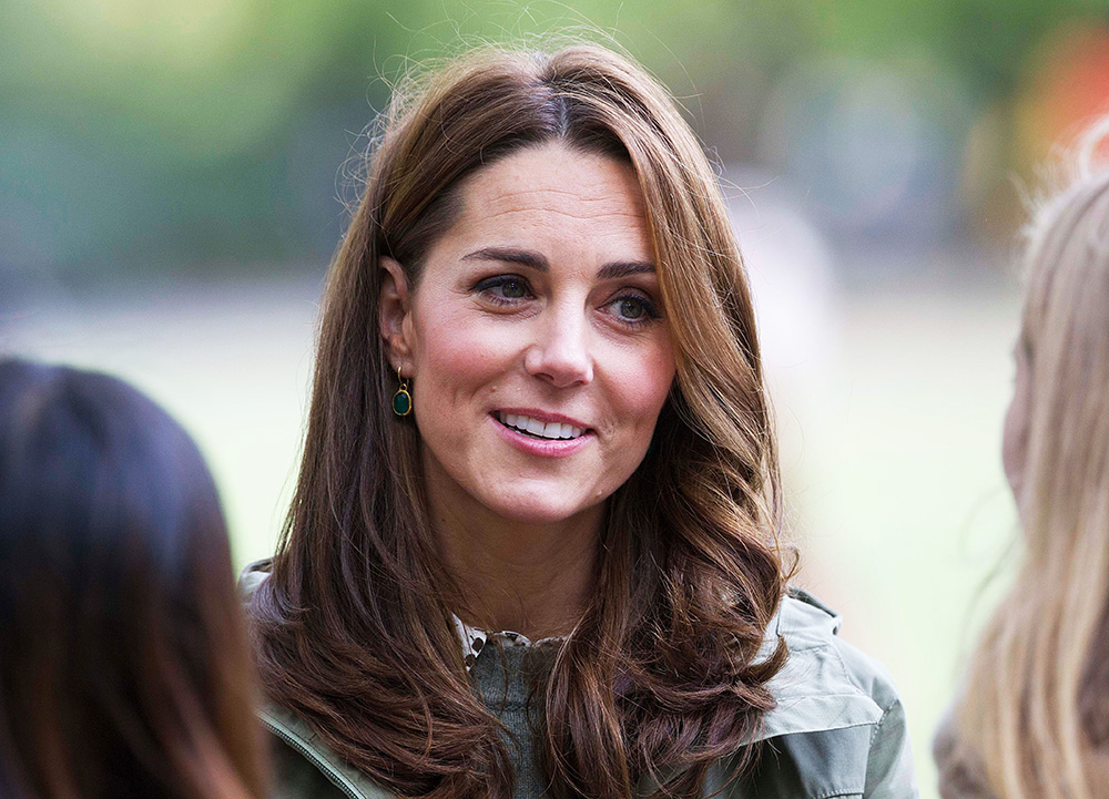 Catherine Duchess of Cambridge
Catherine Duchess of Cambridge visits Sayers Croft Forest School, Paddington Recreation Ground, London, UK - 02 Oct 2018
Catherine Duchess of Cambridge visits the Sayers Croft Forest School and Wildlife Garden at Paddington Recreation Ground. Last year, the Sayers Croft Forest School had over 5,500 visits by schoolchildren from across
Westminster and neighbouring boroughs, giving inner city children a unique opportunity to learn about and engage with the natural world. Her Royal Highness will see first-hand the
positive impact that the Forest School has on children's emotional and physical wellbeing as she is shown the wildlife garden and meets children involved in exploratory and investigative
outdoor activities.