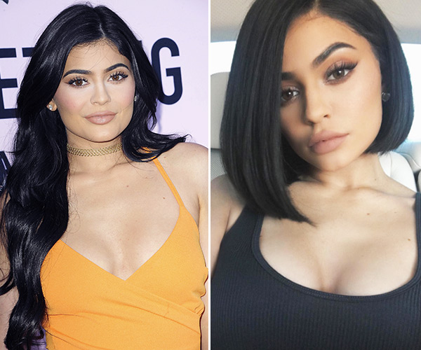 Kylie Jenner S New Haircut Snapchats Dramatically Shorter Bob Style Hollywood Life