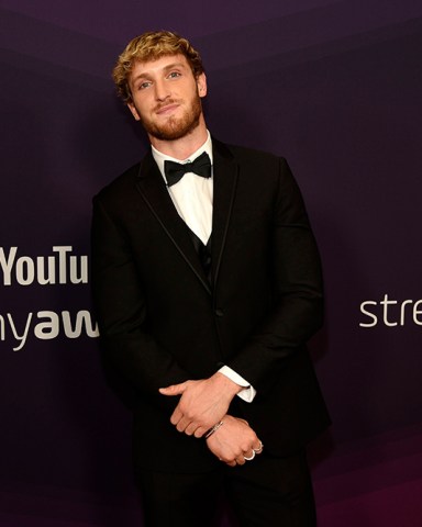 YouTube personality Logan Paul poses at the 2019 Streamy Awards at the Beverly Hilton, in Beverly Hills, Calif
2019 Streamy Awards, Beverly Hills, USA - 13 Dec 2019