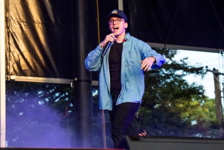 Logic performs at the Bottle Rock Napa Valley Music Festival at Napa Valley Expo on Friday, May 24, 2019, in Napa, Calif. (Photo by Amy Harris/Invision/AP)