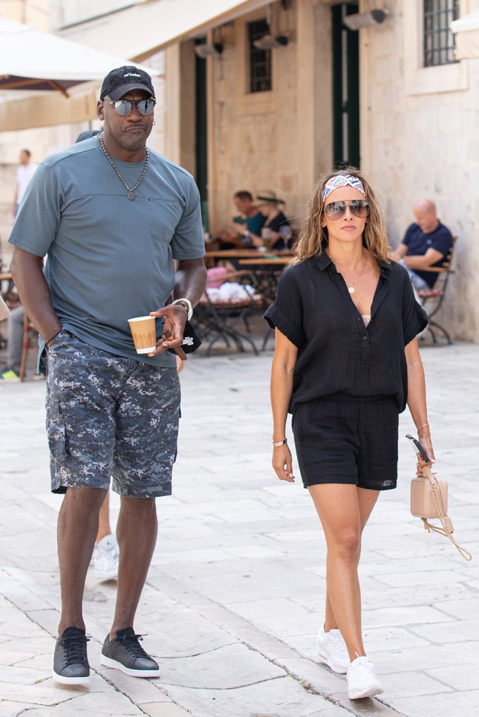 Michael Jordan Sightseeing In Dubrovnik With Yvette Prieto